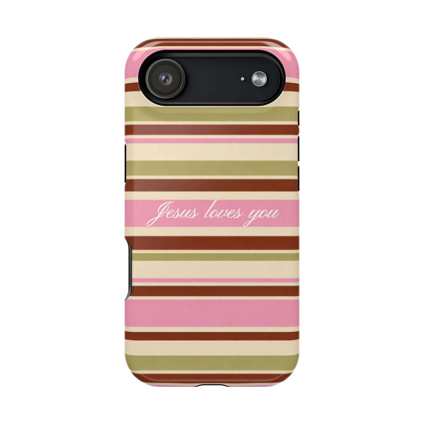 Jesus Loves You Neapolitan MagSafe Phone Case