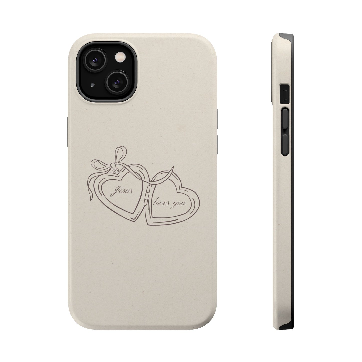 Jesus loves you Locket MagSafe Phone Case