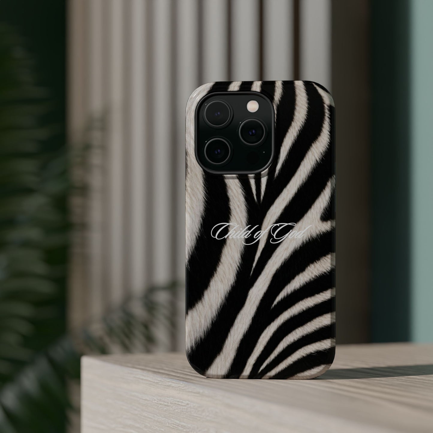 Child of God Zebra MagSafe Phone Case