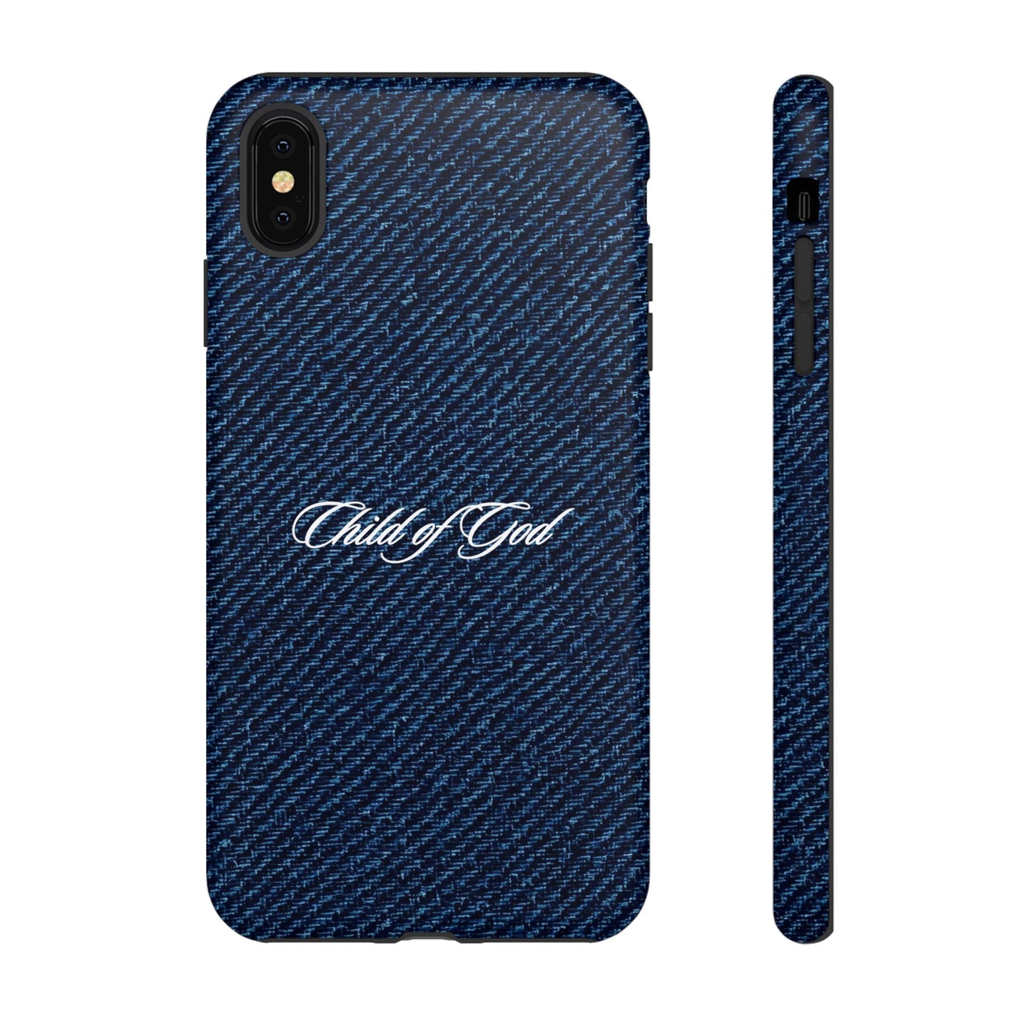 Child of God Denim Phone Case