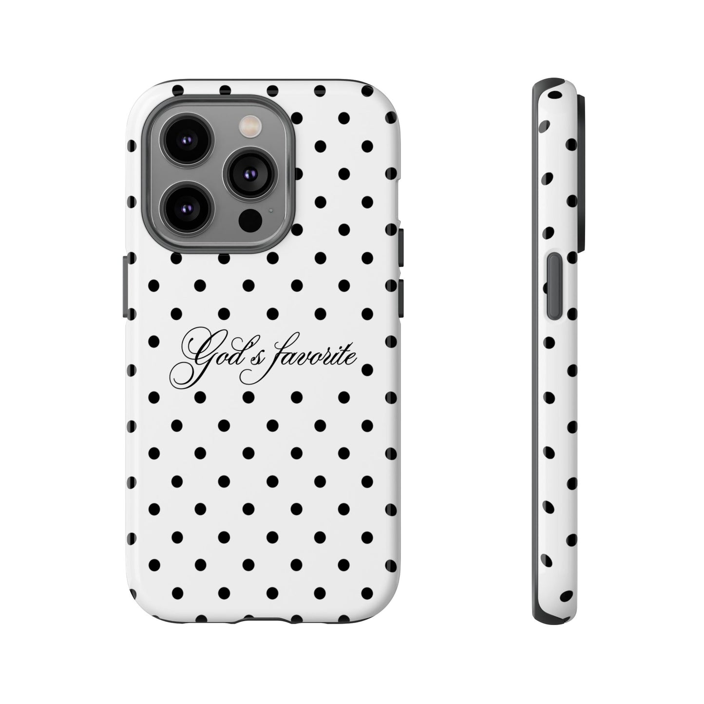 God’s favorite Polka Dot Phone Case