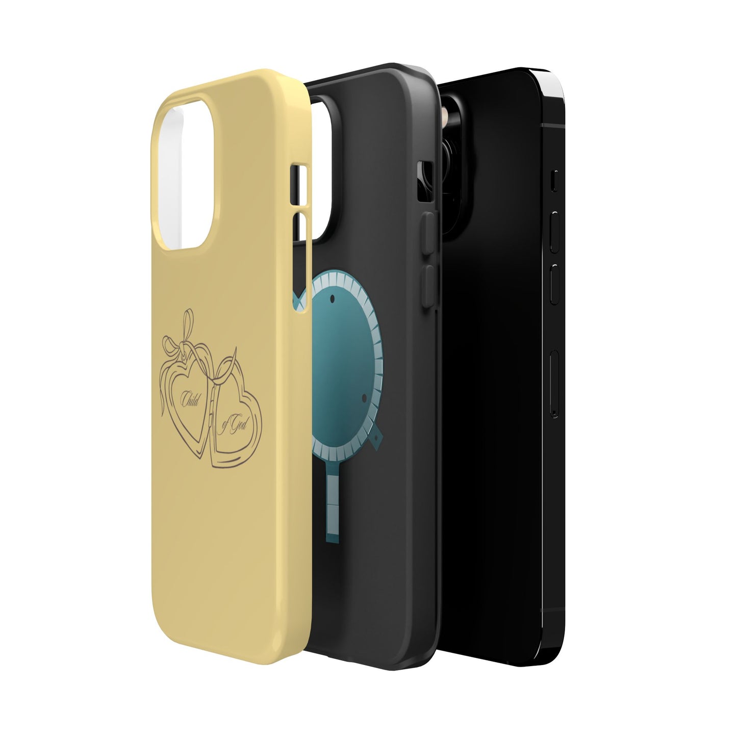 Child of God Butter Yellow Locket Phone Case MagSafe