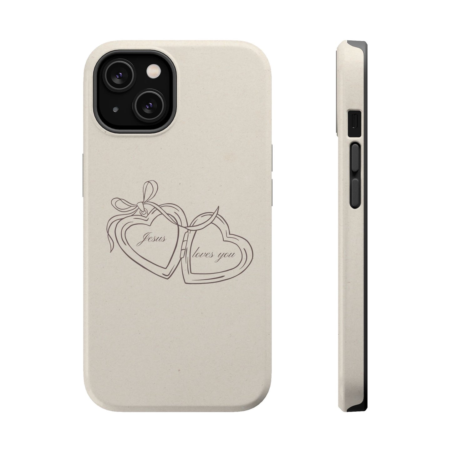 Jesus loves you Locket MagSafe Phone Case