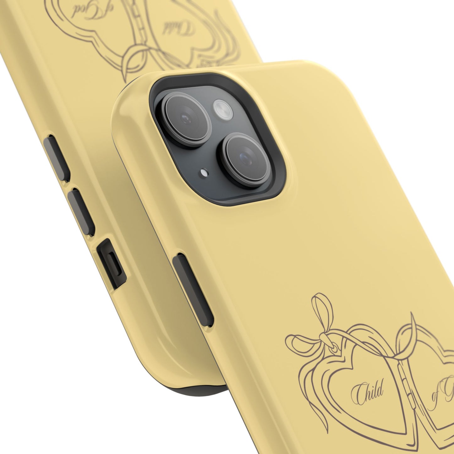 Child of God Butter Yellow Locket Phone Case MagSafe