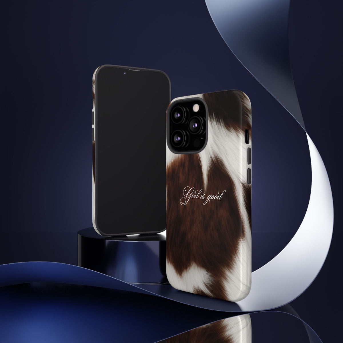 God is good Cow Phone Case