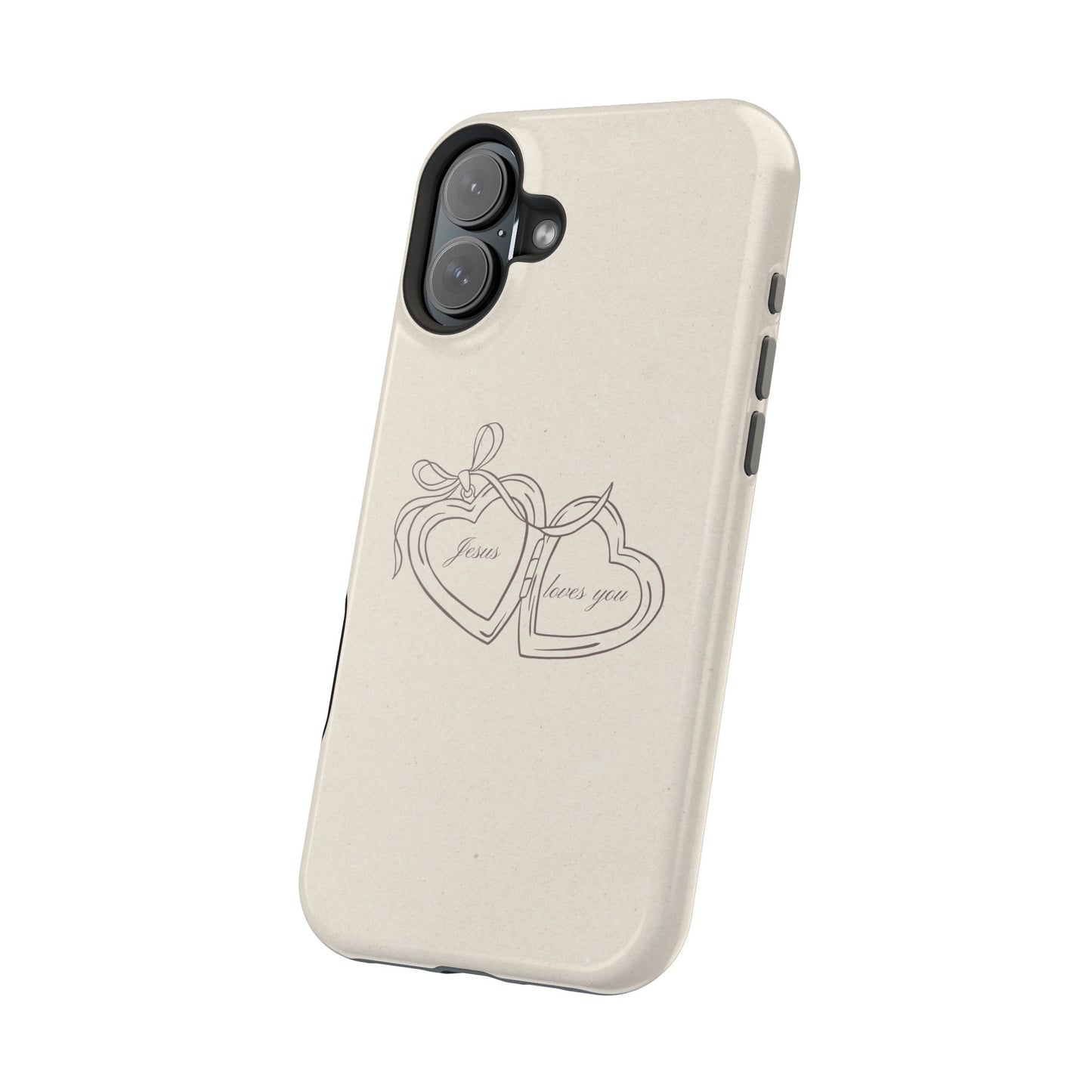 Jesus loves you Locket MagSafe Phone Case