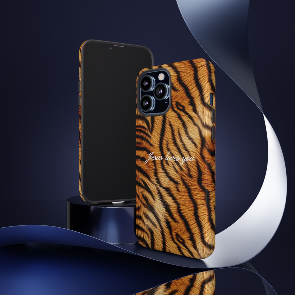 Jesus Loves You Tiger Phone Case