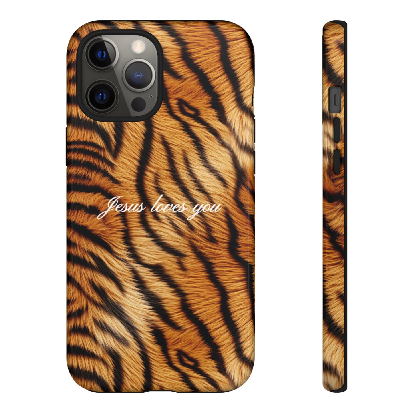 Jesus Loves You Tiger Phone Case