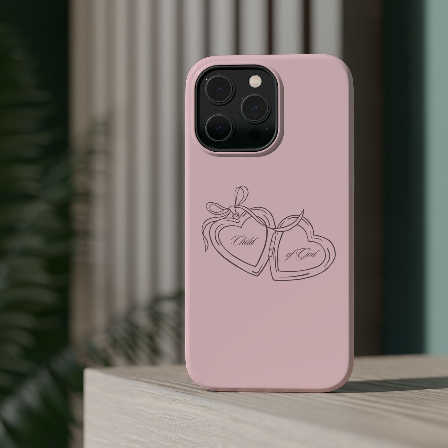 Child of God Pink Locket MagSafe Phone Case