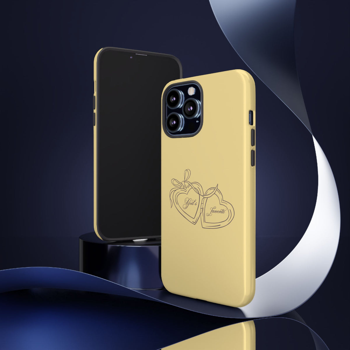 God’s favorite Butter Yellow Locket Phone Case