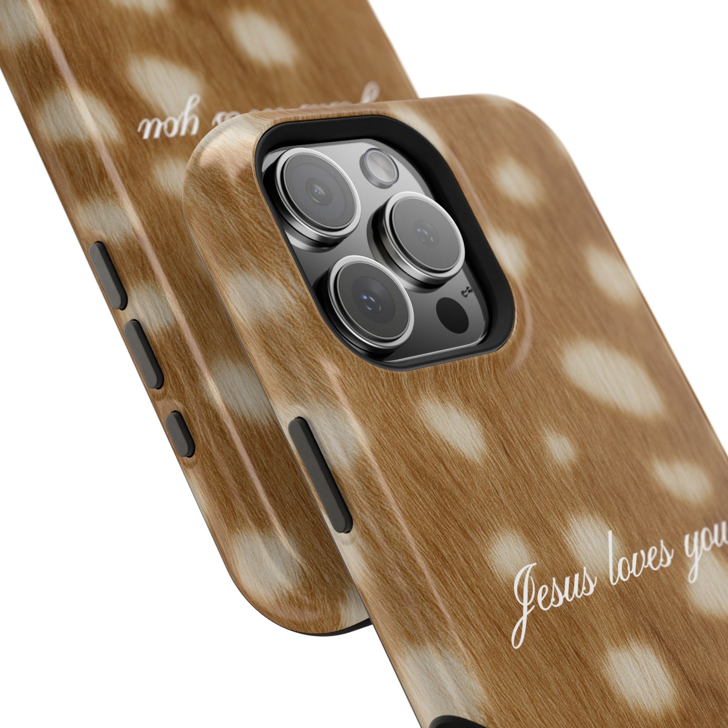 Jesus loves you Fawn MagSafe Phone Case