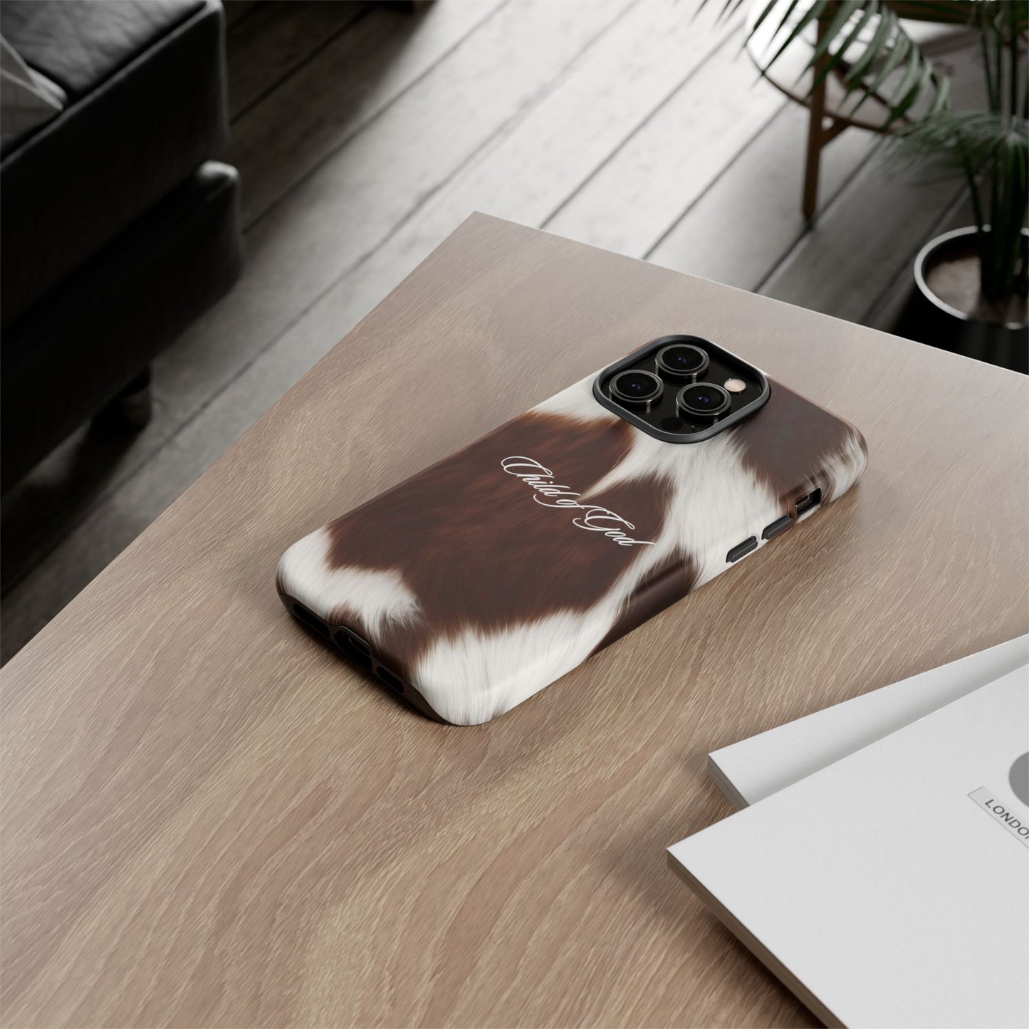 Child of God Cow Phone Case