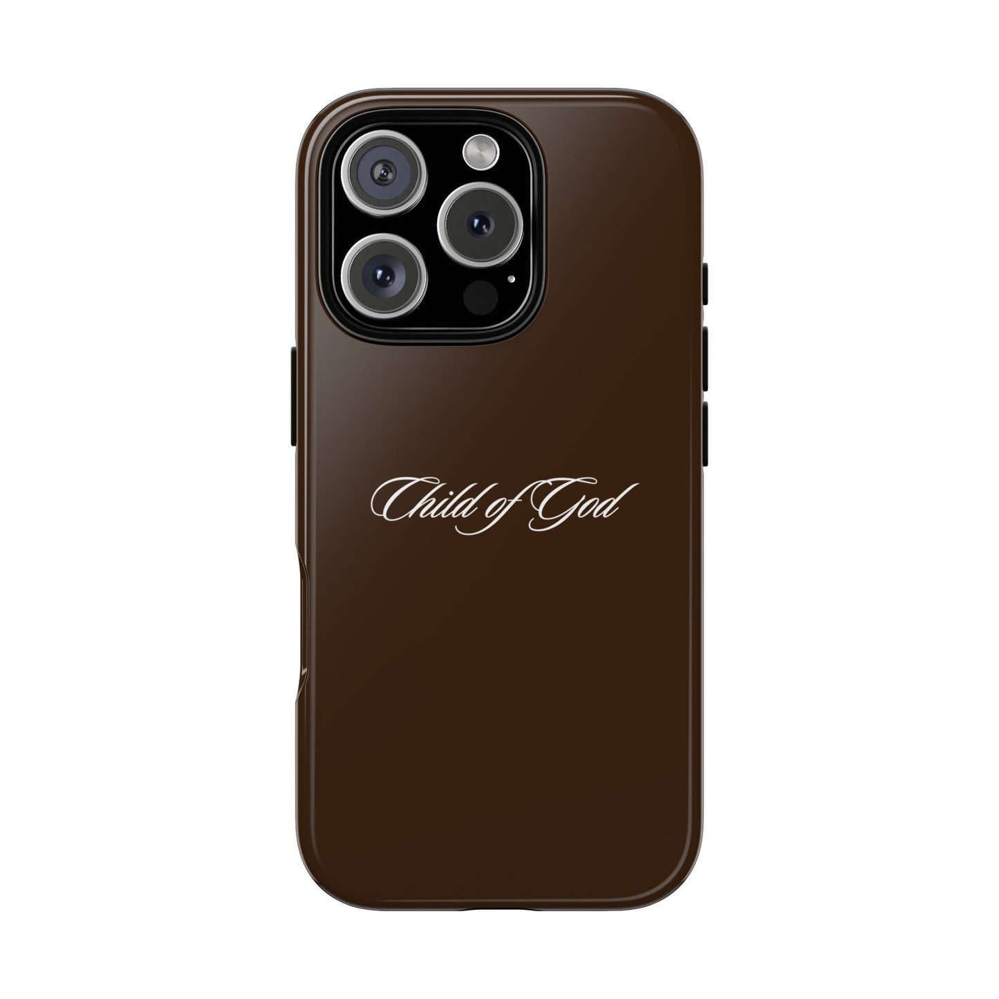 Child of God Espresso Phone Case