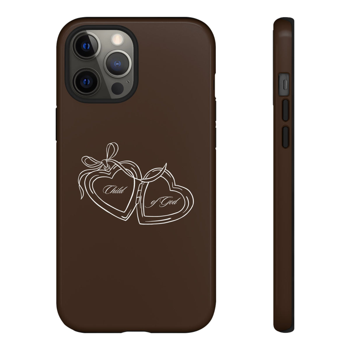 Child of God Espresso Locket Phone Case