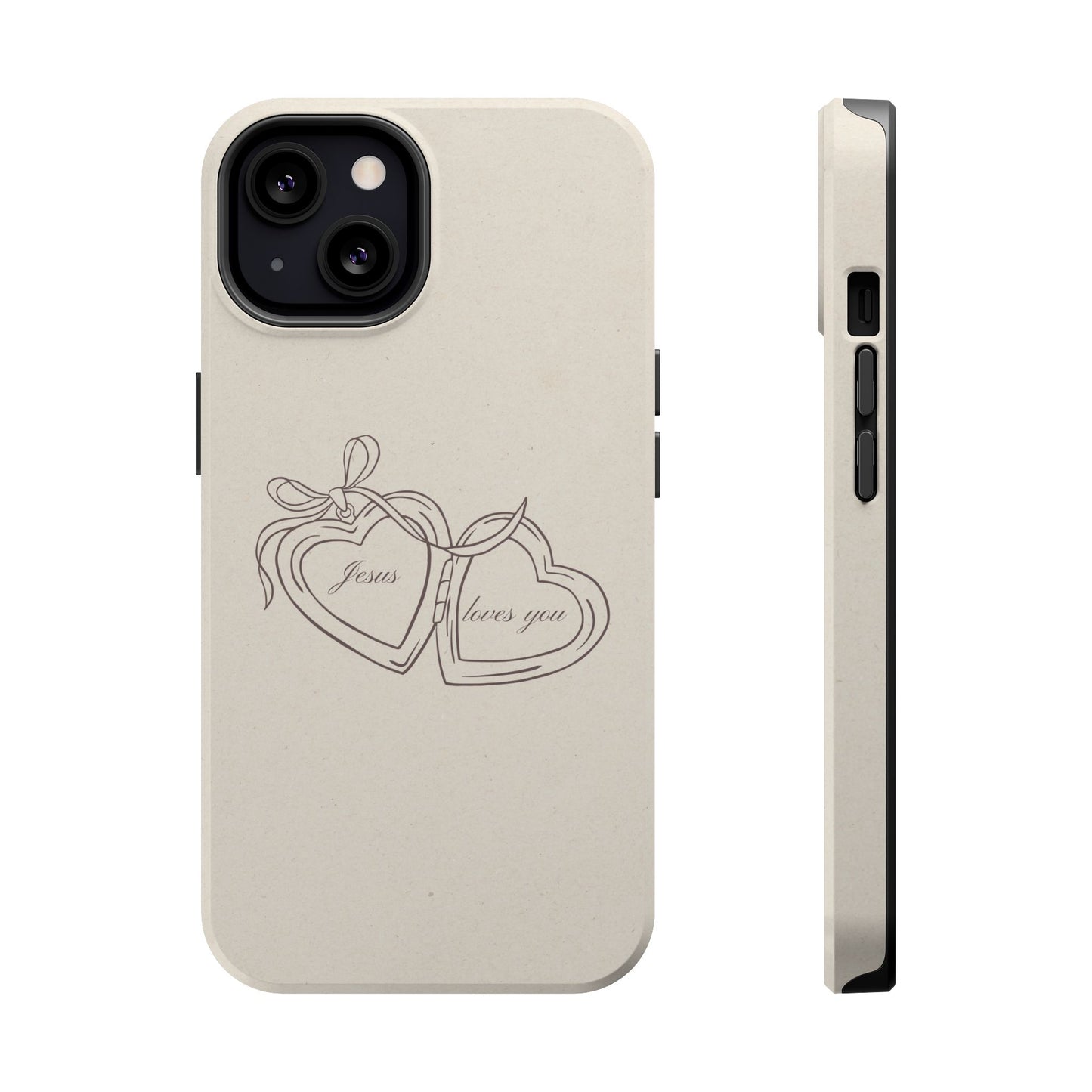 Jesus loves you Locket MagSafe Phone Case