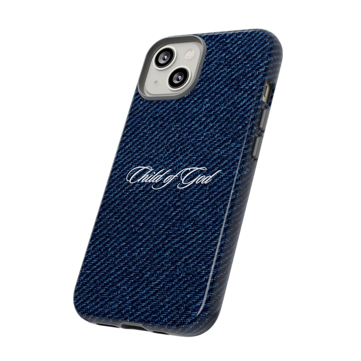 Child of God Denim Phone Case