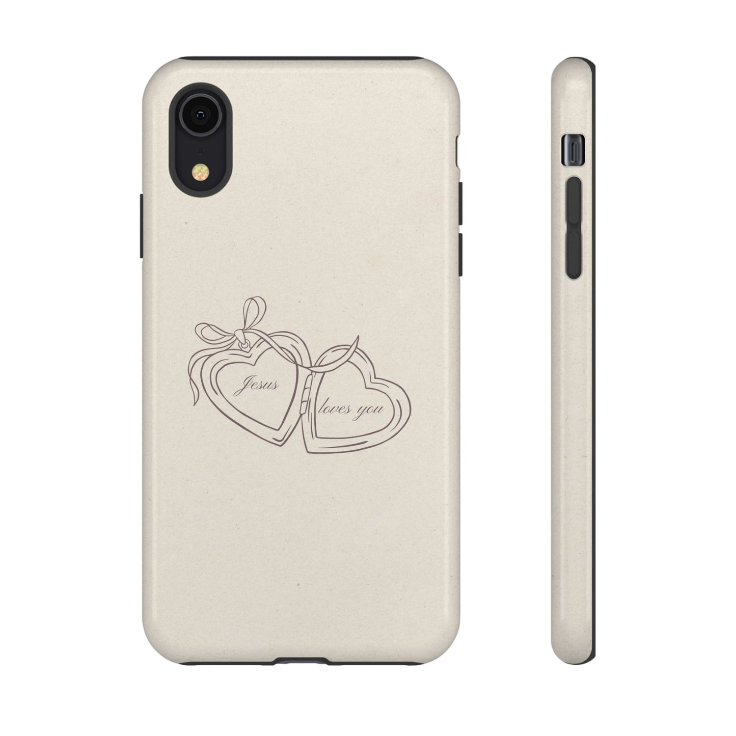 Locket Jesus loves you Phone Case