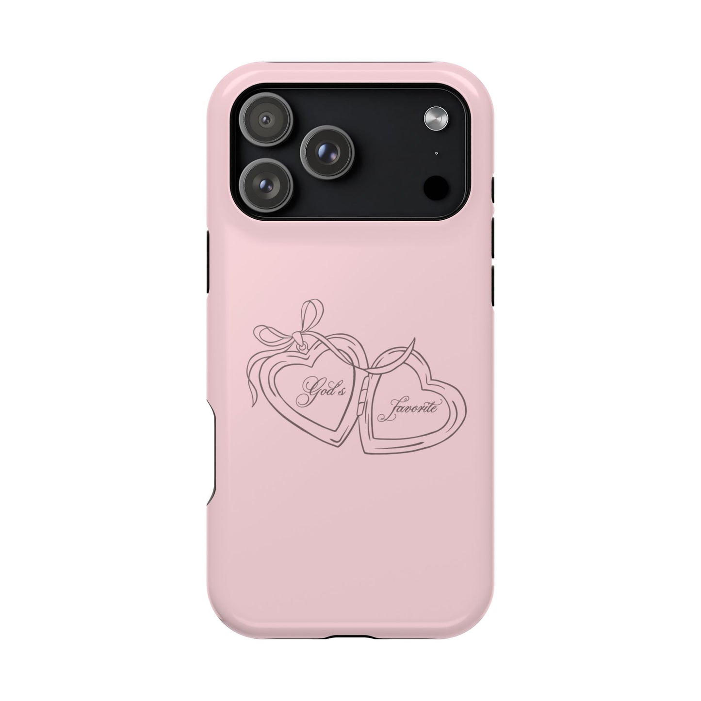 God’s favorite Pink Locket MagSafe Phone Case