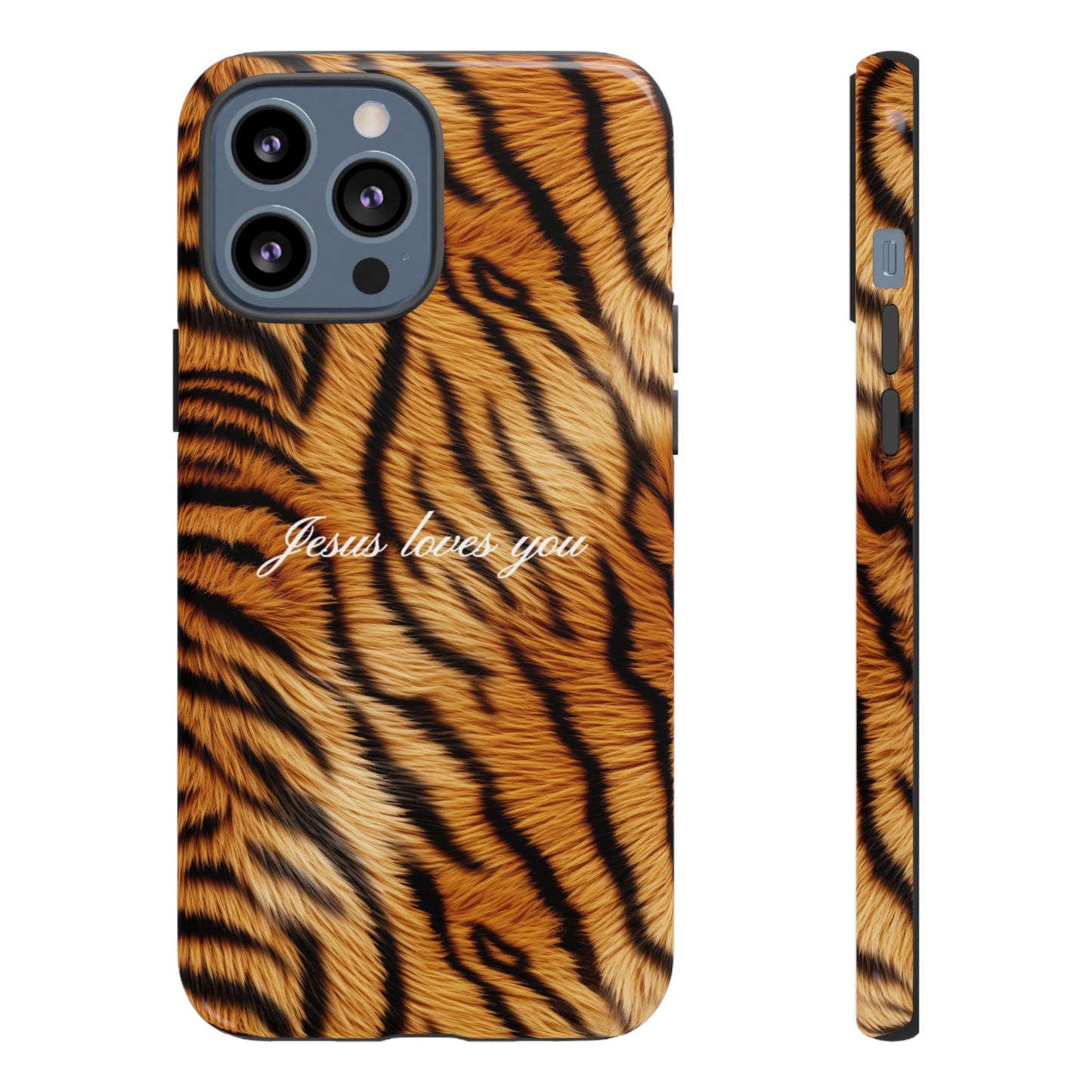 Jesus Loves You Tiger Phone Case