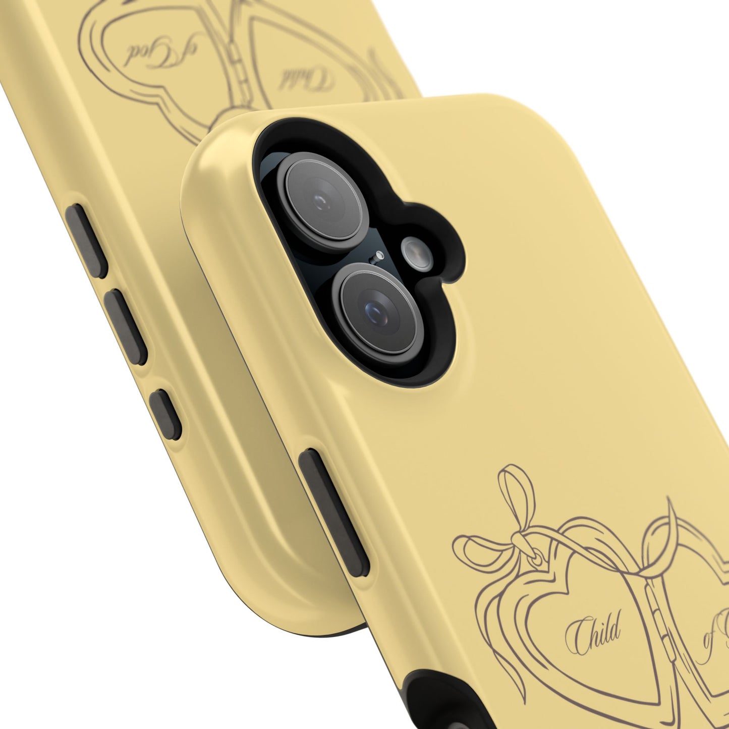 Child of God Butter Yellow Locket Phone Case MagSafe