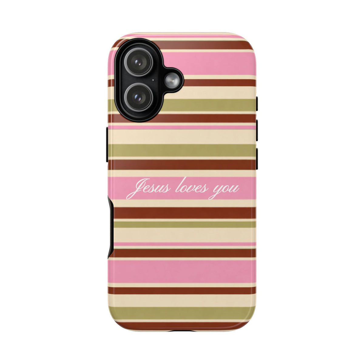 Jesus Loves You Neapolitan Phone Case
