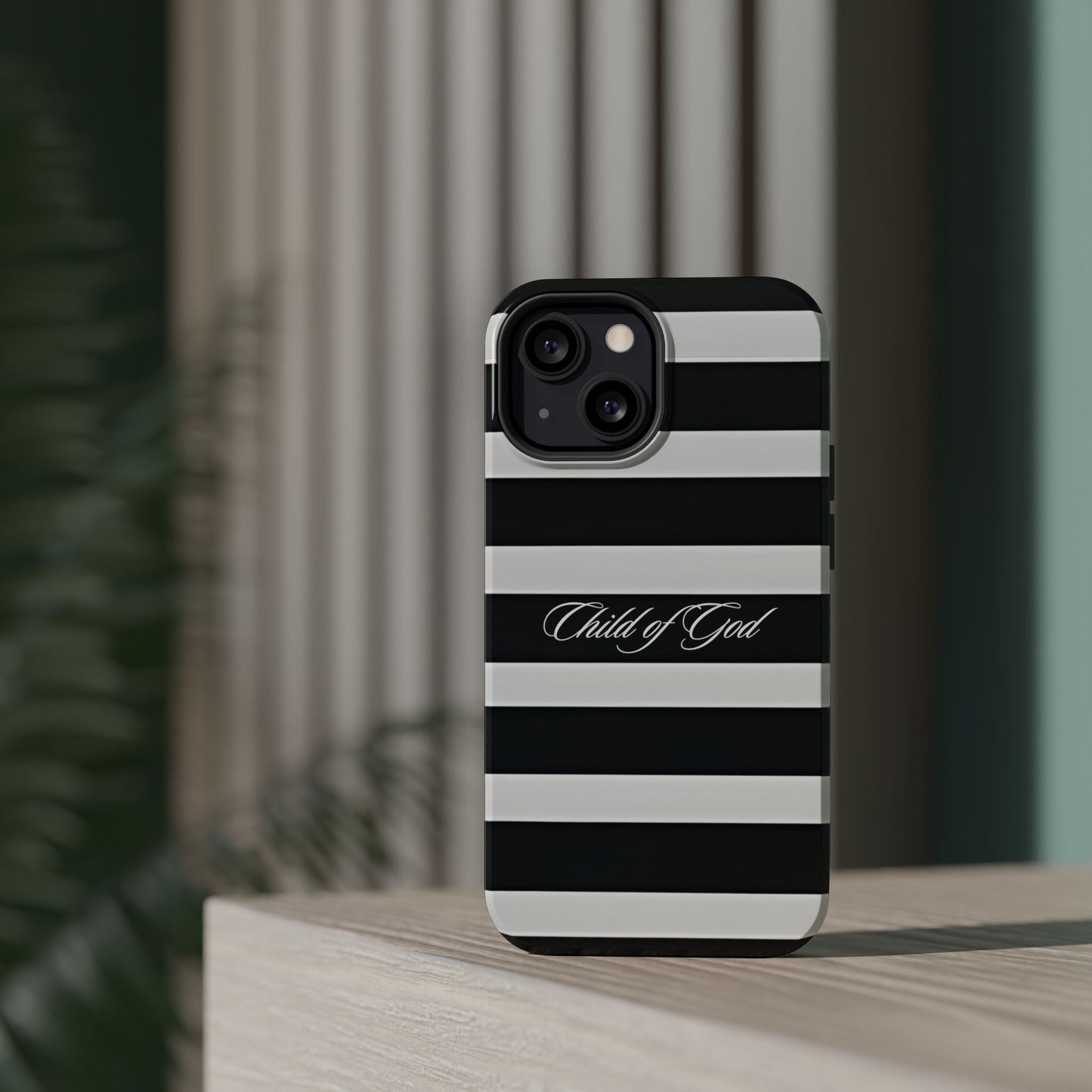 Phone Case - Child of God Striped MagSafe Phone Case