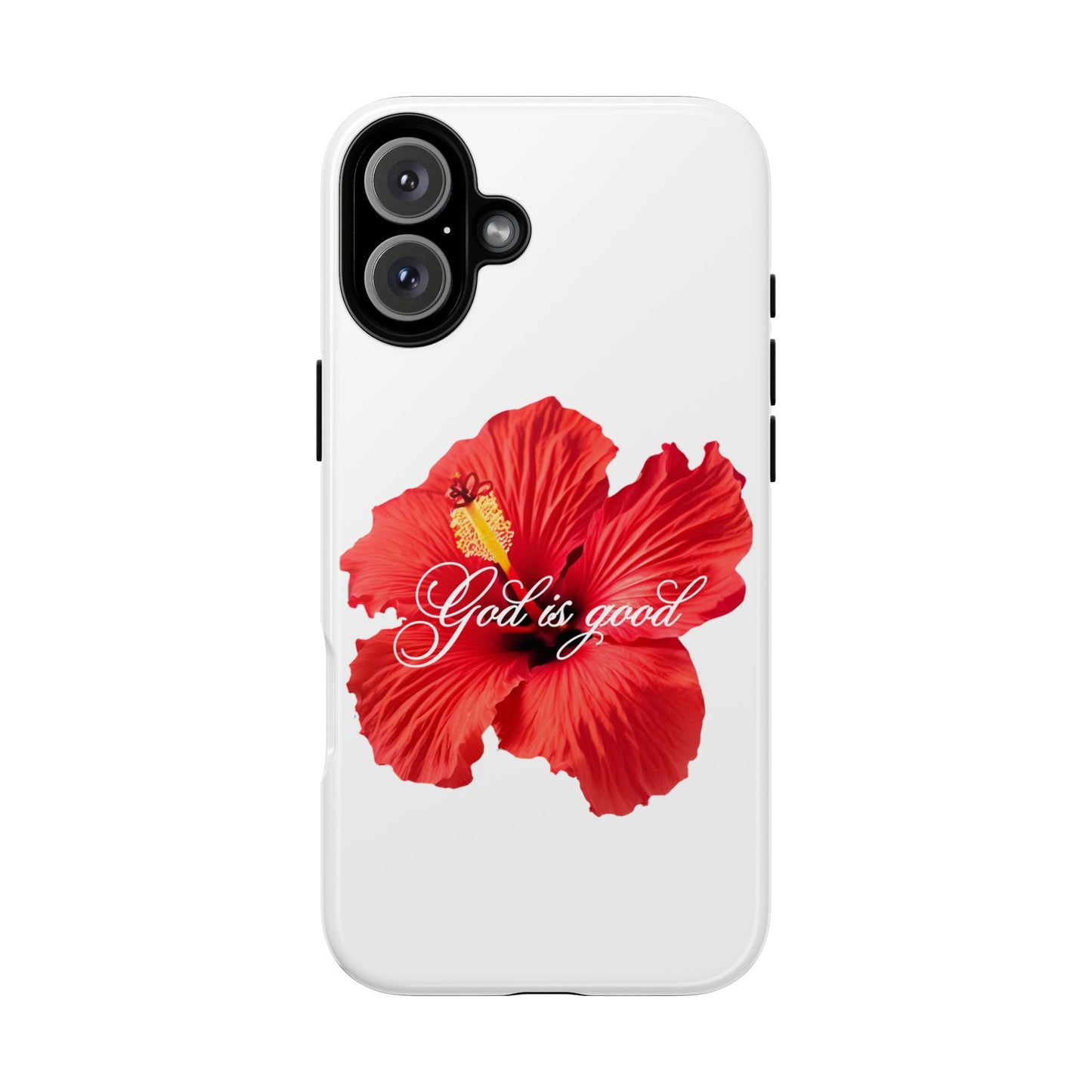 God is good Hibiscus Phone Case