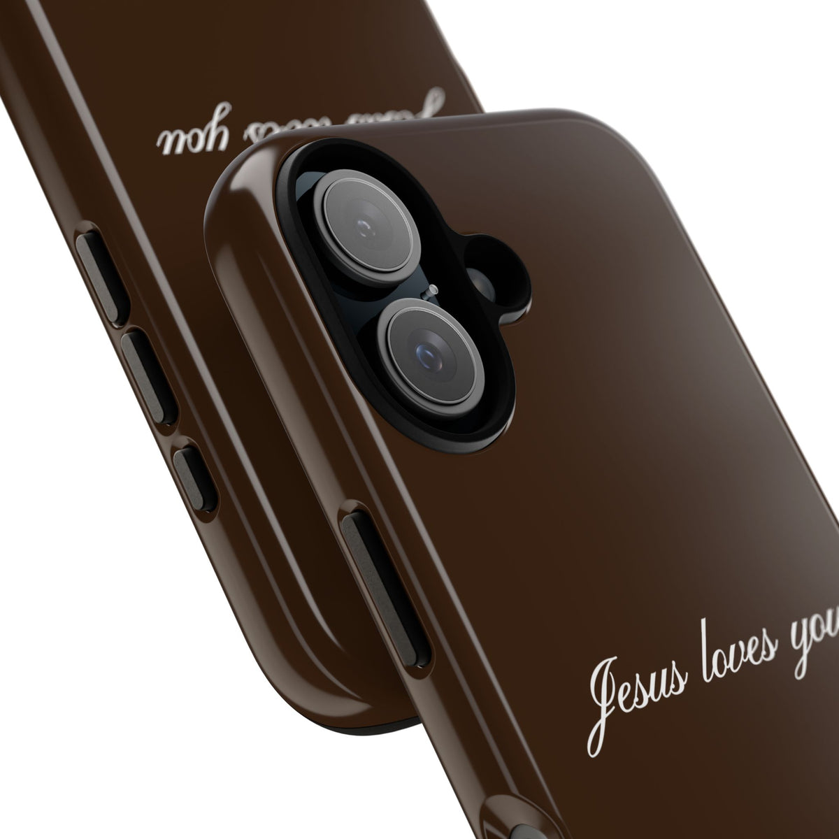 Jesus loves you Espresso Phone Case