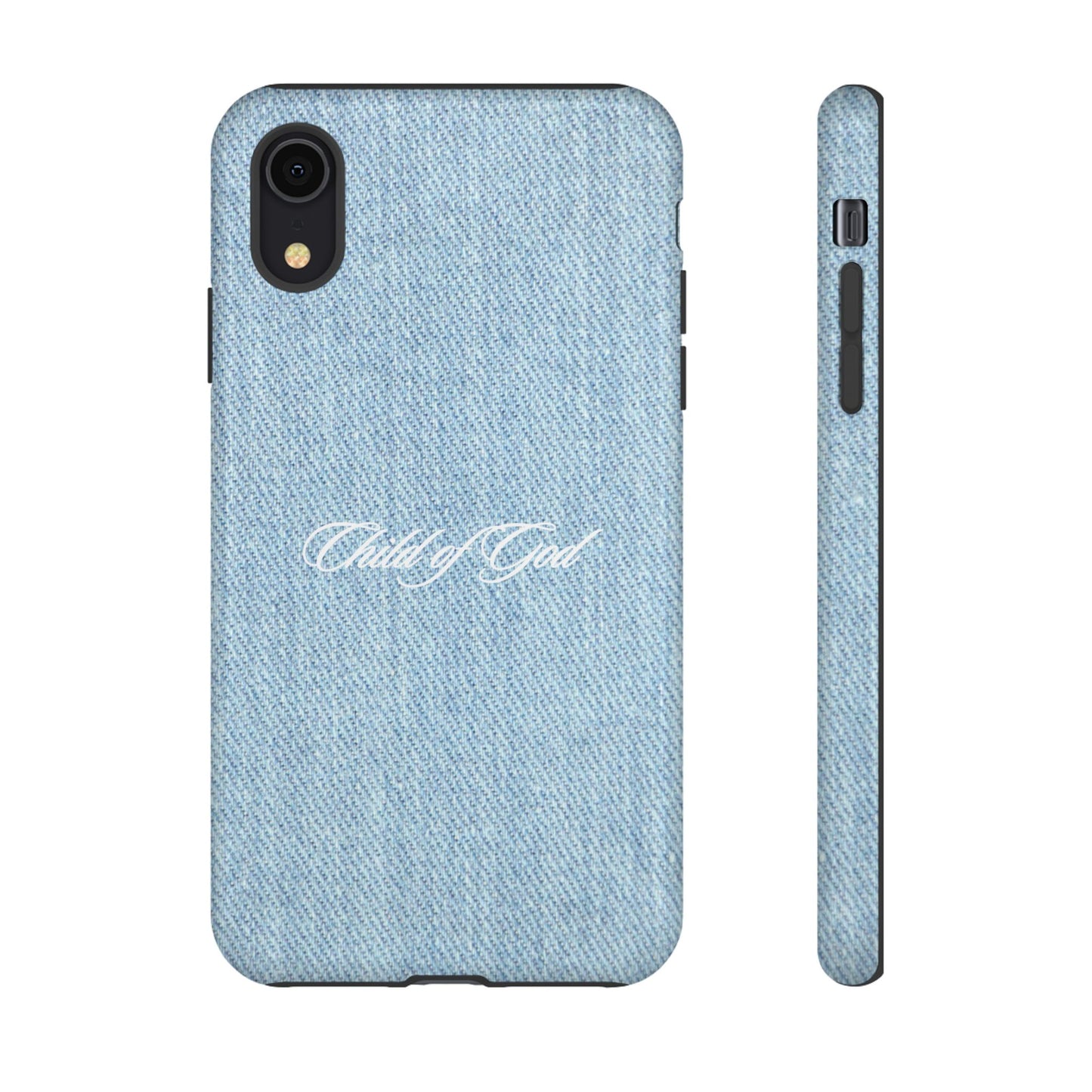 Child of God Denim Phone Case