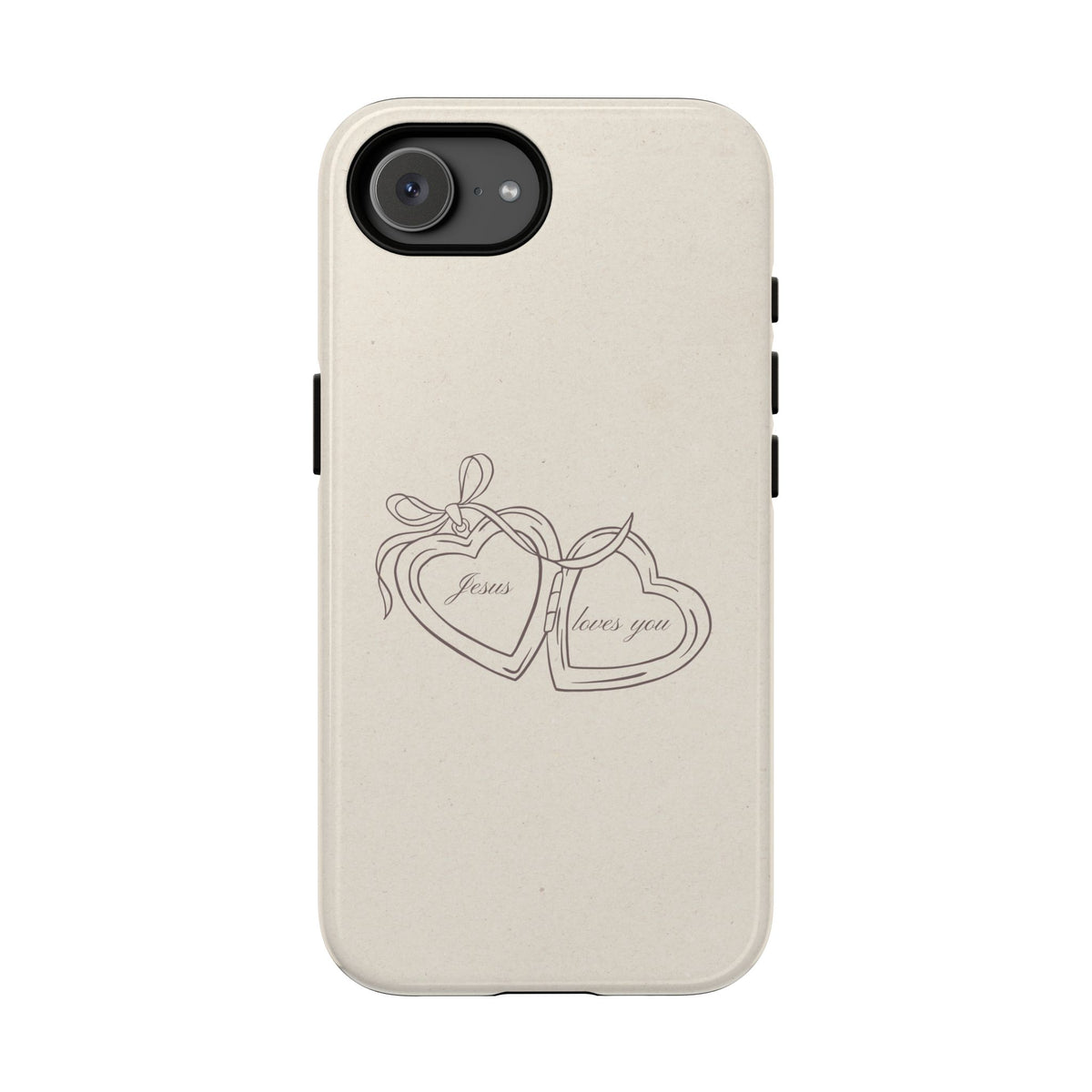 Jesus loves you Locket Phone Case