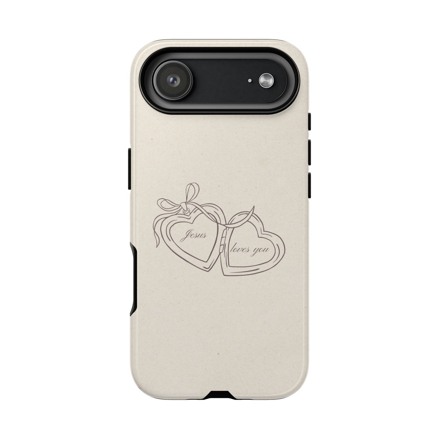 Locket Jesus loves you Phone Case