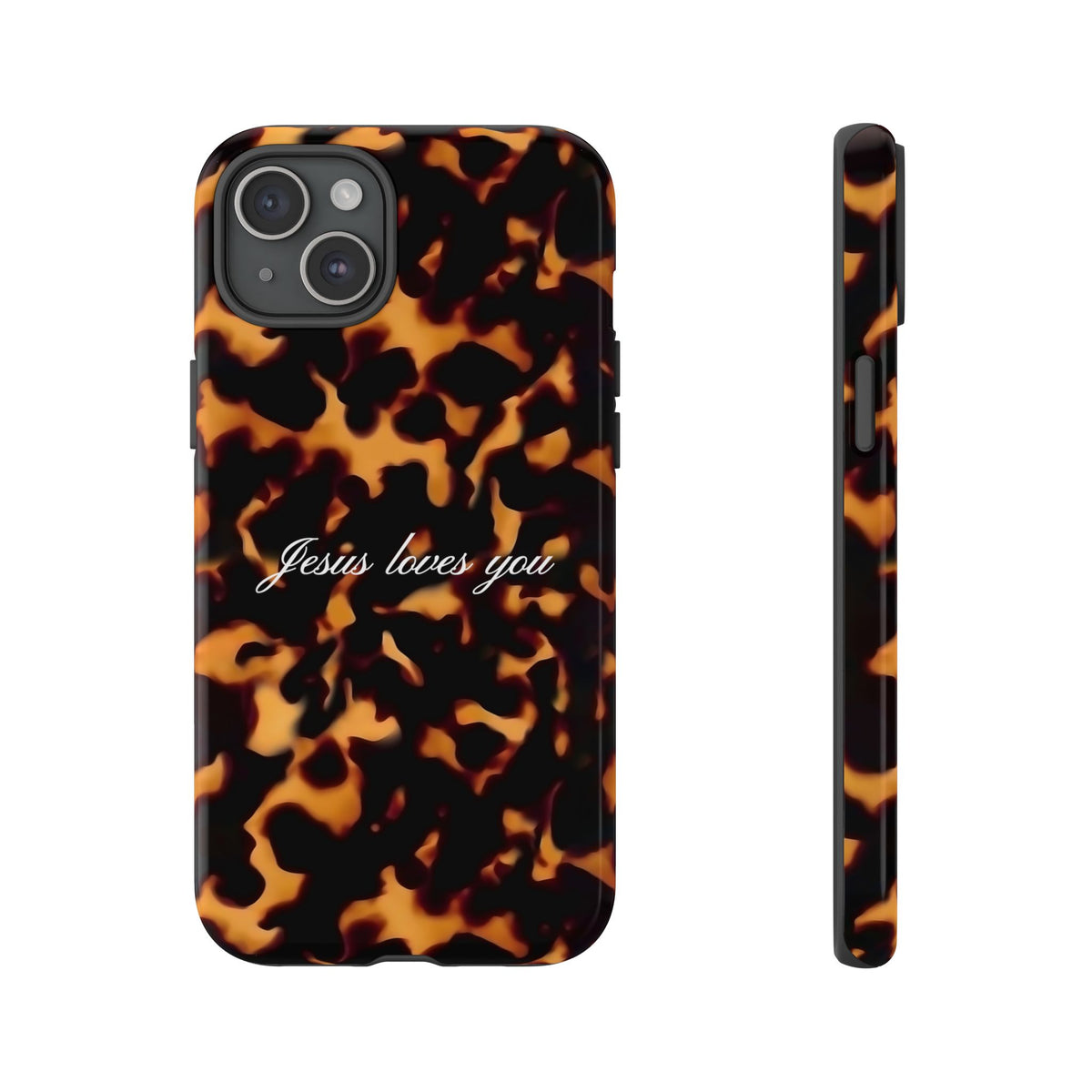Jesus loves you Tortoise Phone Case
