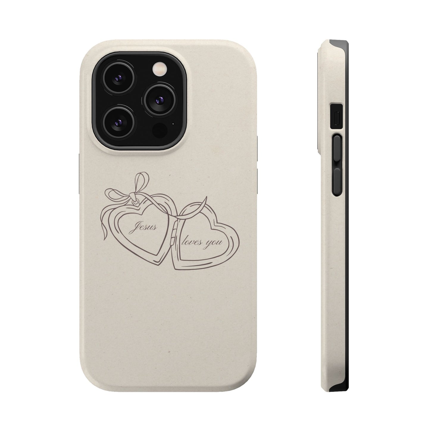 Jesus loves you Locket MagSafe Phone Case