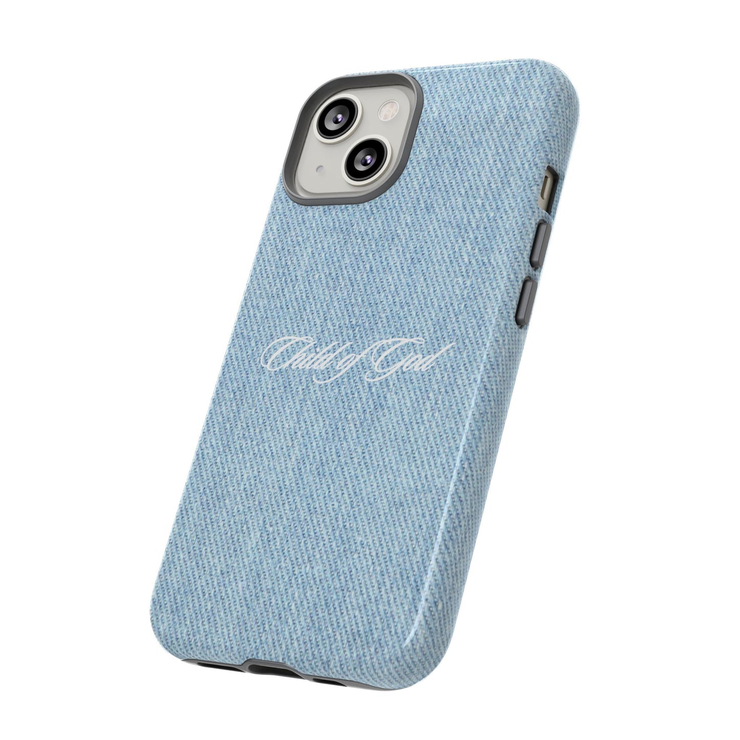 Child of God Denim Phone Case