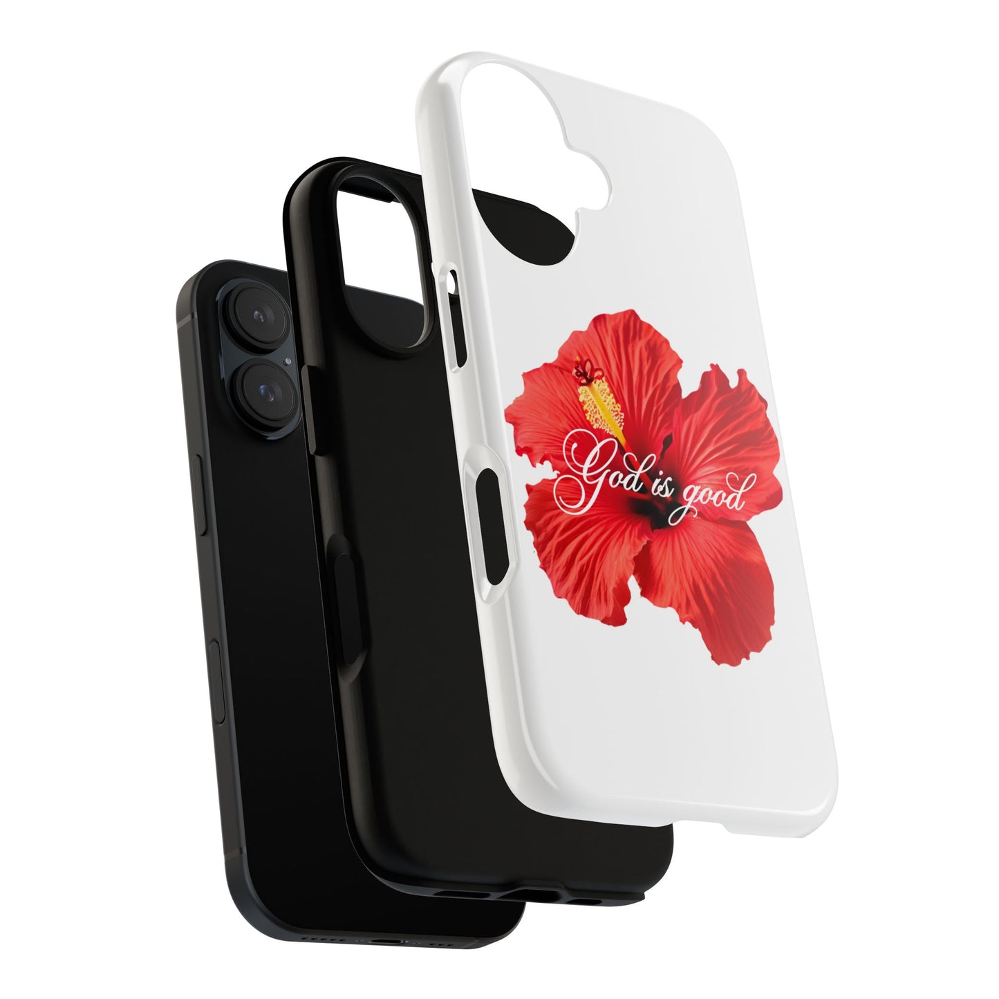 God is good Hibiscus Phone Case