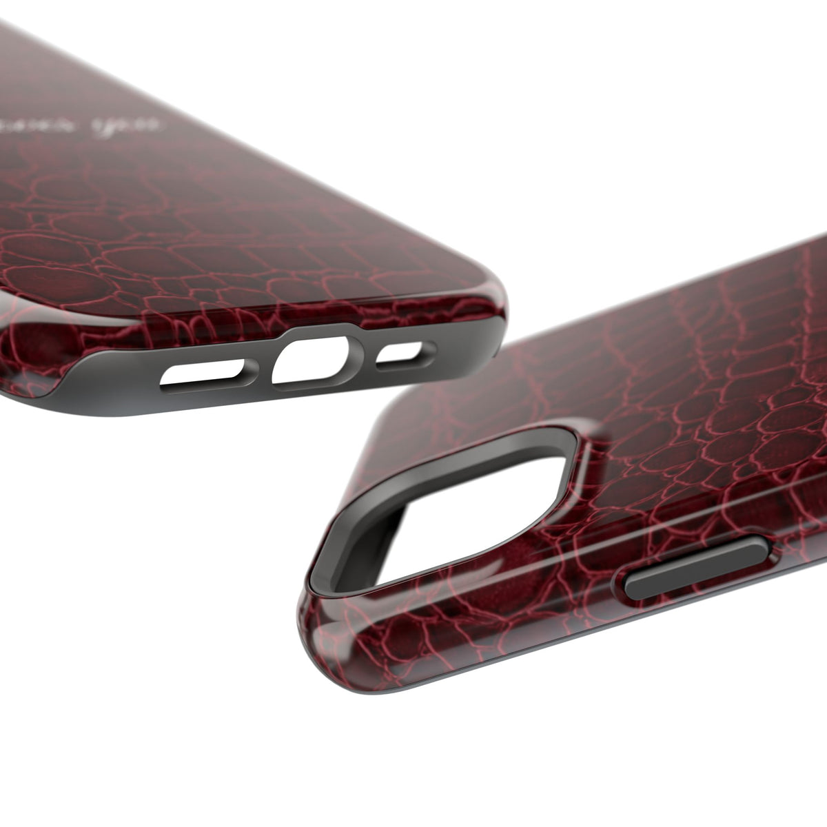 Jesus loves you Burgundy Croc MagSafe Phone Case