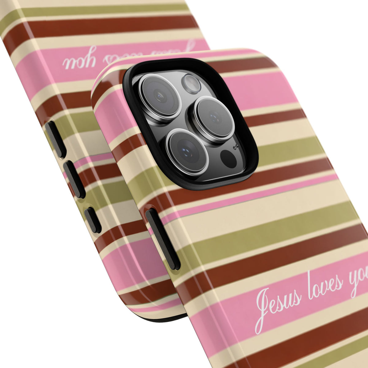 Jesus Loves You Neapolitan Phone Case