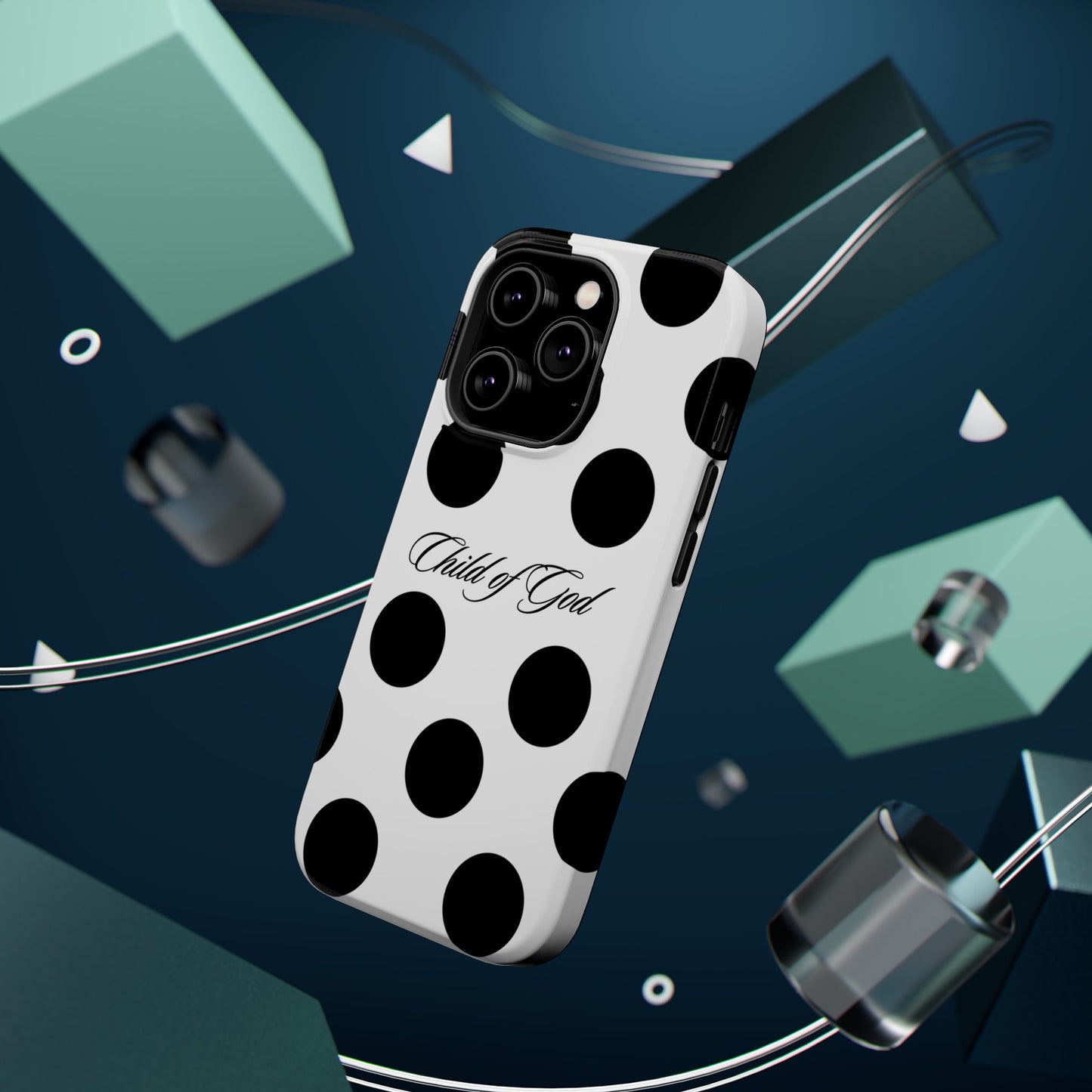 Child of God Macro Polka Dot Phone Case MagSafe