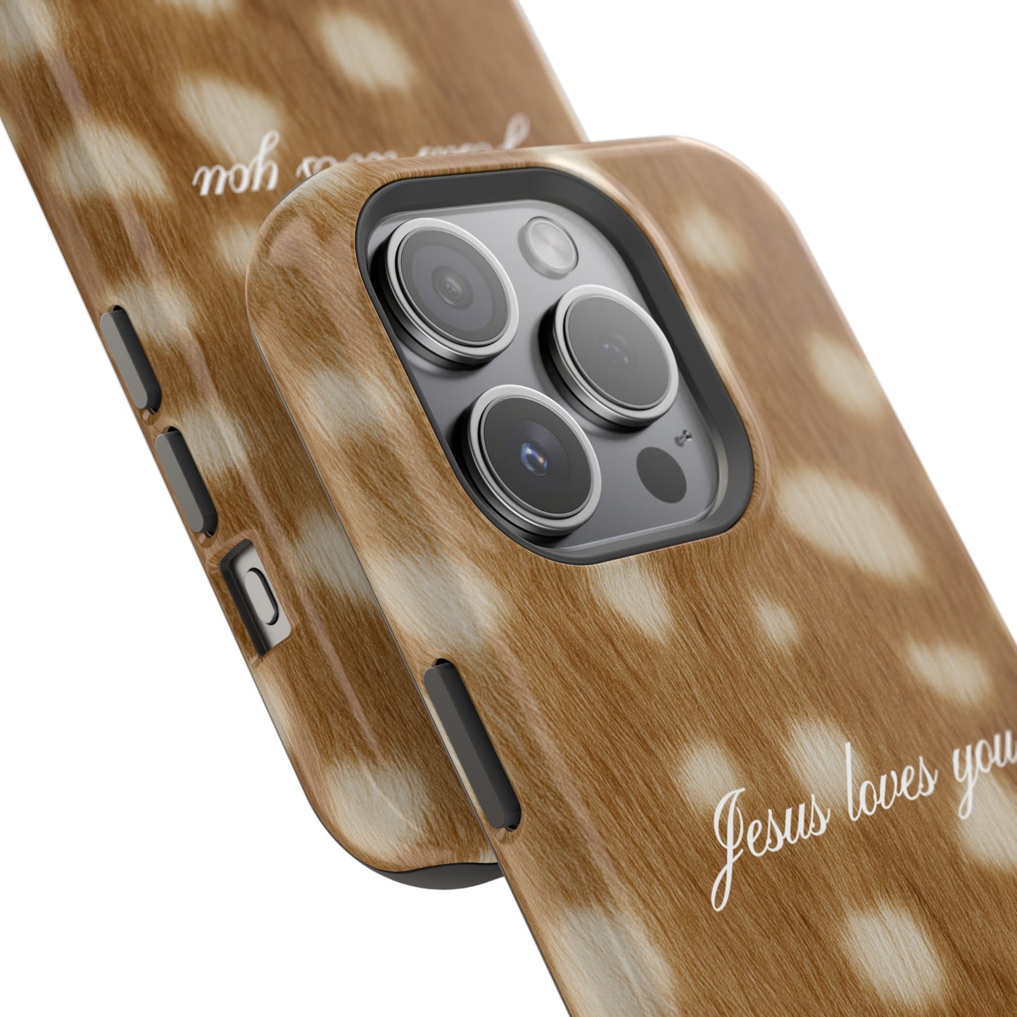 Jesus loves you Fawn MagSafe Phone Case