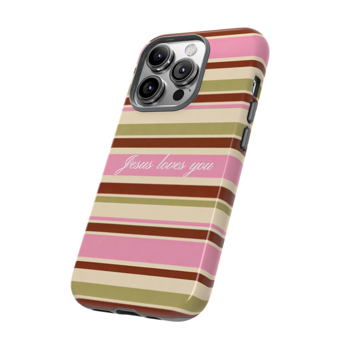 Jesus Loves You Neapolitan Phone Case