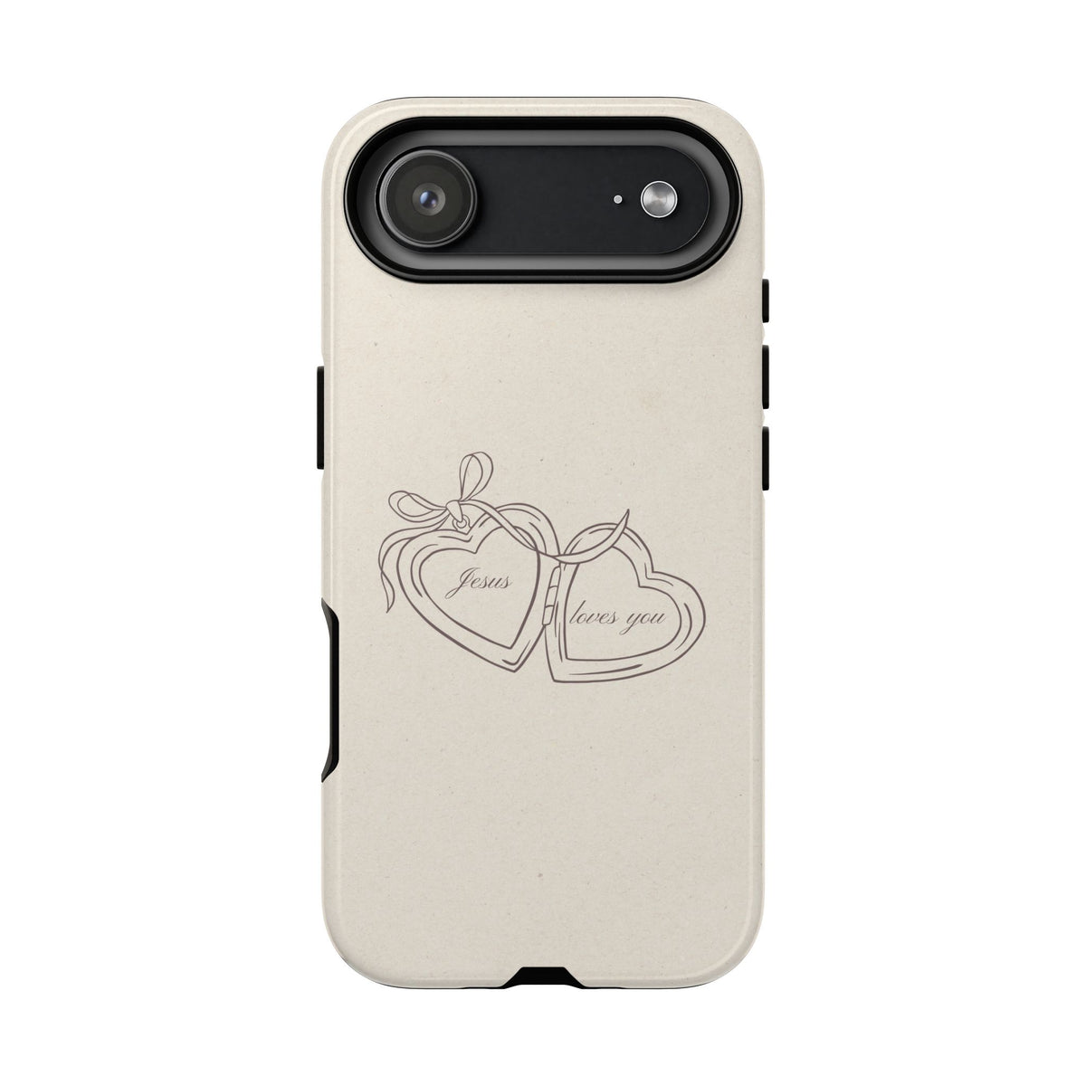 Jesus loves you Locket Phone Case