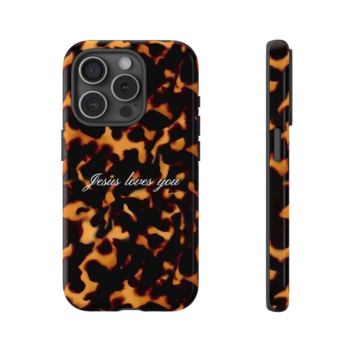 Jesus loves you Tortoise Phone Case