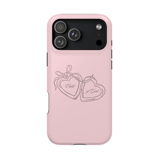 Child of God Pink Locket MagSafe Phone Case