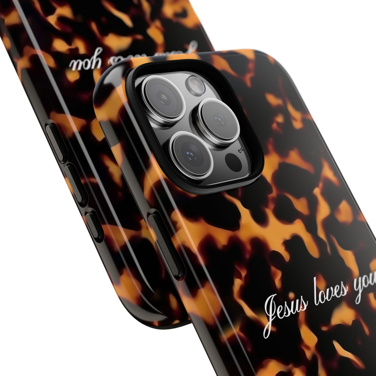 Jesus loves you Tortoise Phone Case