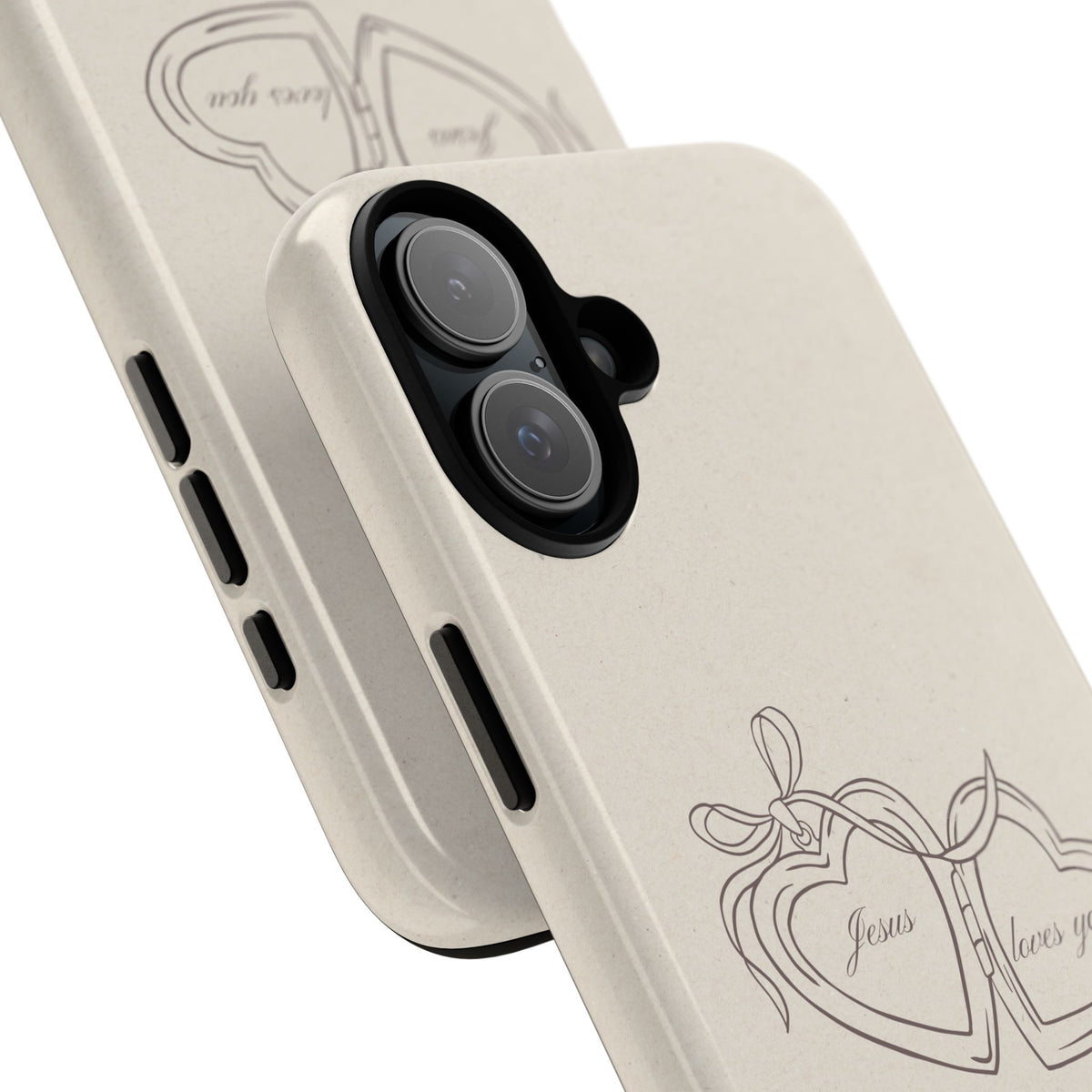 Jesus loves you Locket Phone Case
