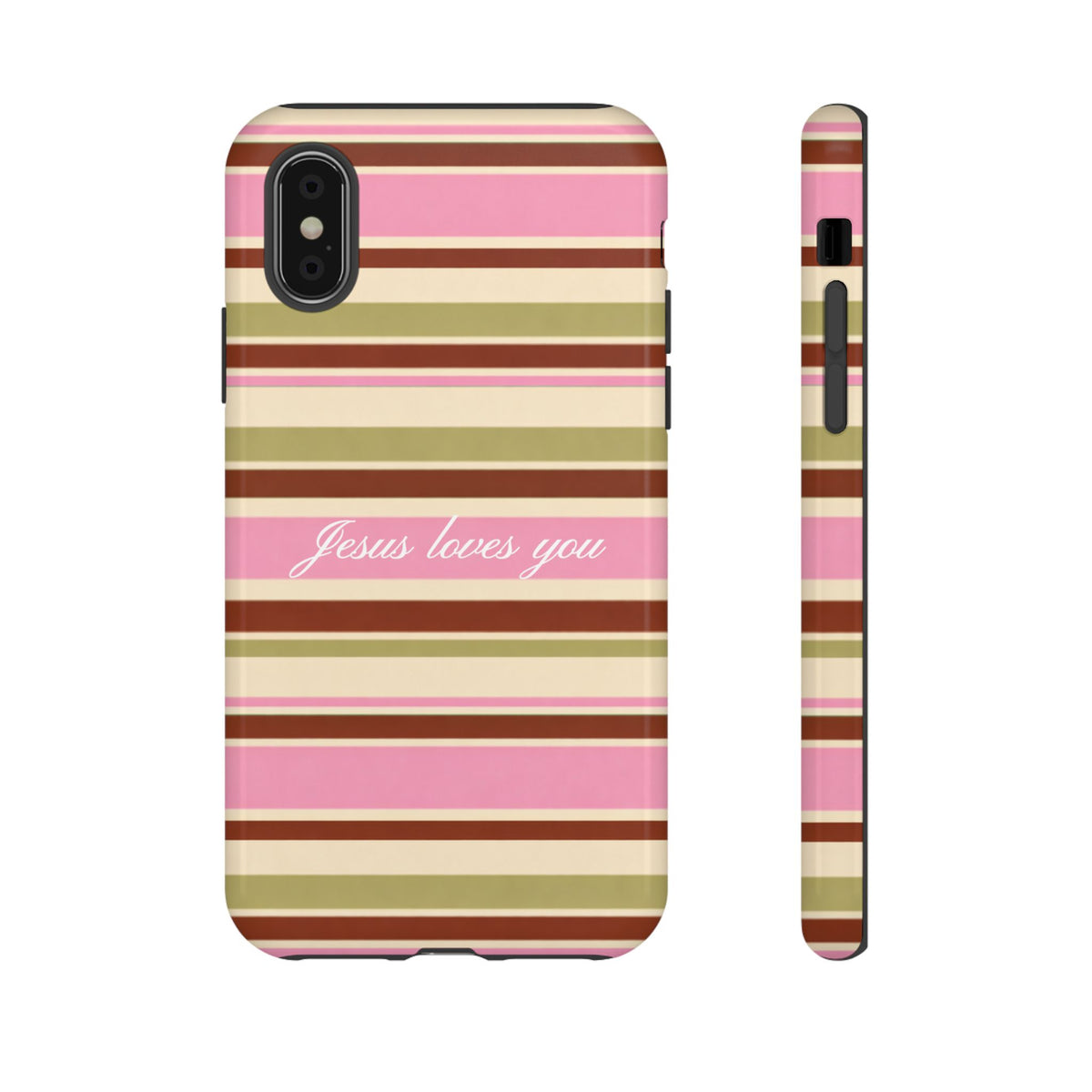 Jesus Loves You Neapolitan Phone Case