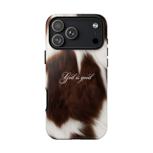 God is good Cow Phone Case