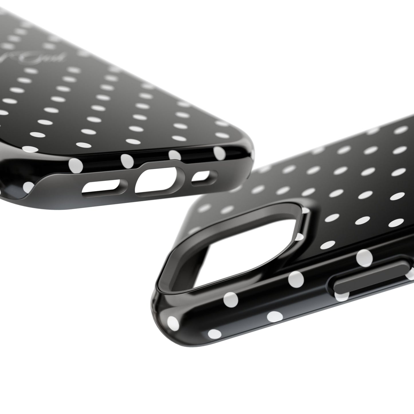 Child of God Black Polka Dot MagSafe Phone Case