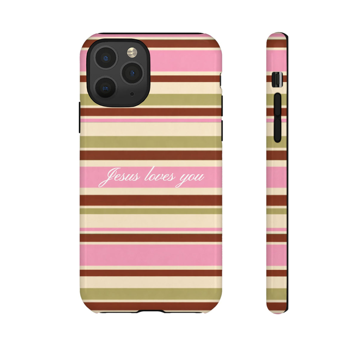Jesus Loves You Neapolitan Phone Case