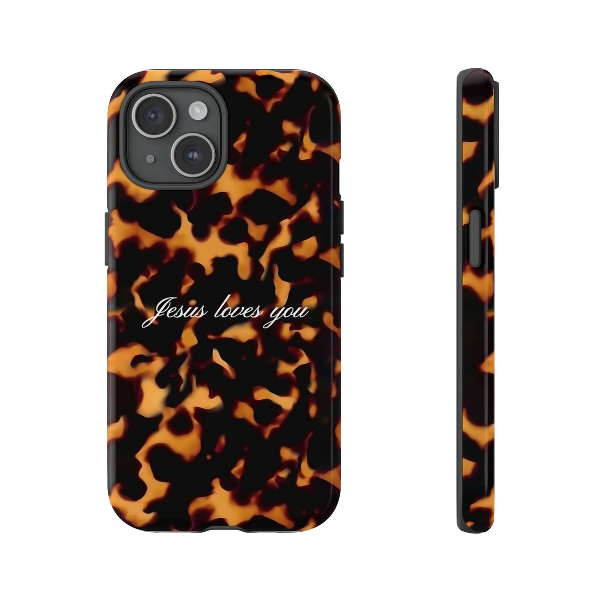 Jesus loves you Tortoise Phone Case
